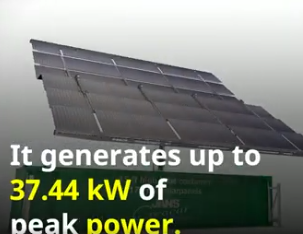 Solar Power Contianer